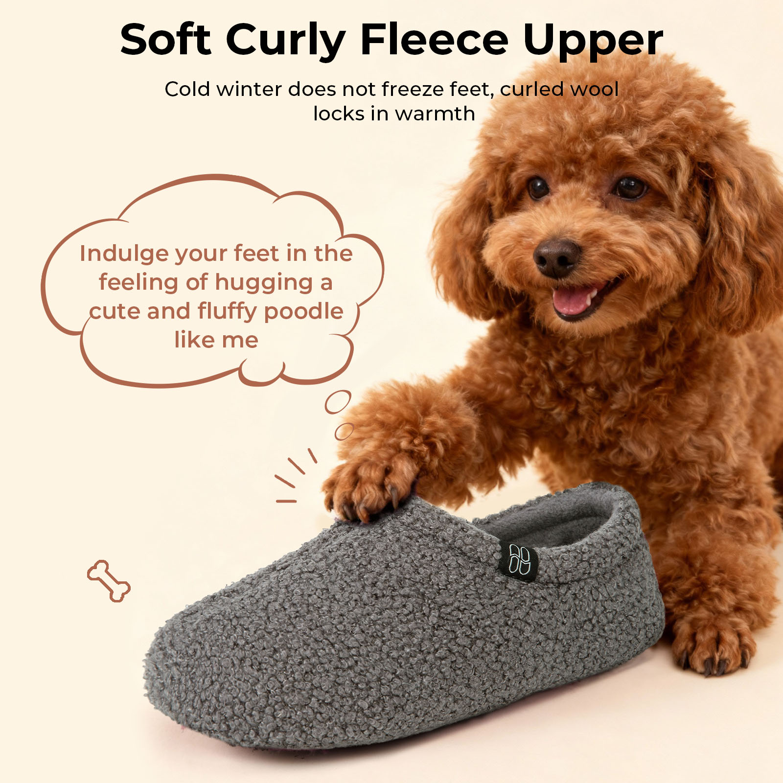 Home Top Women's Cozy Memory Foam Loafer Slippers photo 3