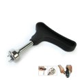 thumbnail image 5 of Llave de punta de zapato de golf, herramienta de punta de zapato de golf portátil de acero inoxidable duradero Llave de punta de golf JAMW Sencillez, 5 of 5