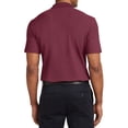 thumbnail image 2 of Mafoose Men's Stain-Release Polo Shirt Burgundy X-Large, 2 of 5