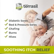 Terrasil Calendula Soap with Natural Ingredients Gently Cleans and Hydrates Skin, Helps Calms Eczema (75gm Bar)