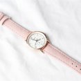 thumbnail image 3 of Resicozy Womens Watch Quartz Waterproof Ladies Wrist Watches with Leather Strap Pink, 3 of 3