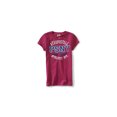 thumbnail image 1 of Aeropostale Girls Glitter PSNY División atlética. Camiseta Adornada, Rosa, S (8), 1 of 1