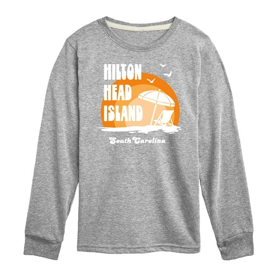 Instant Message - Hilton Head Island - Toddler & Youth Long Sleeve Graphic T-Shirt