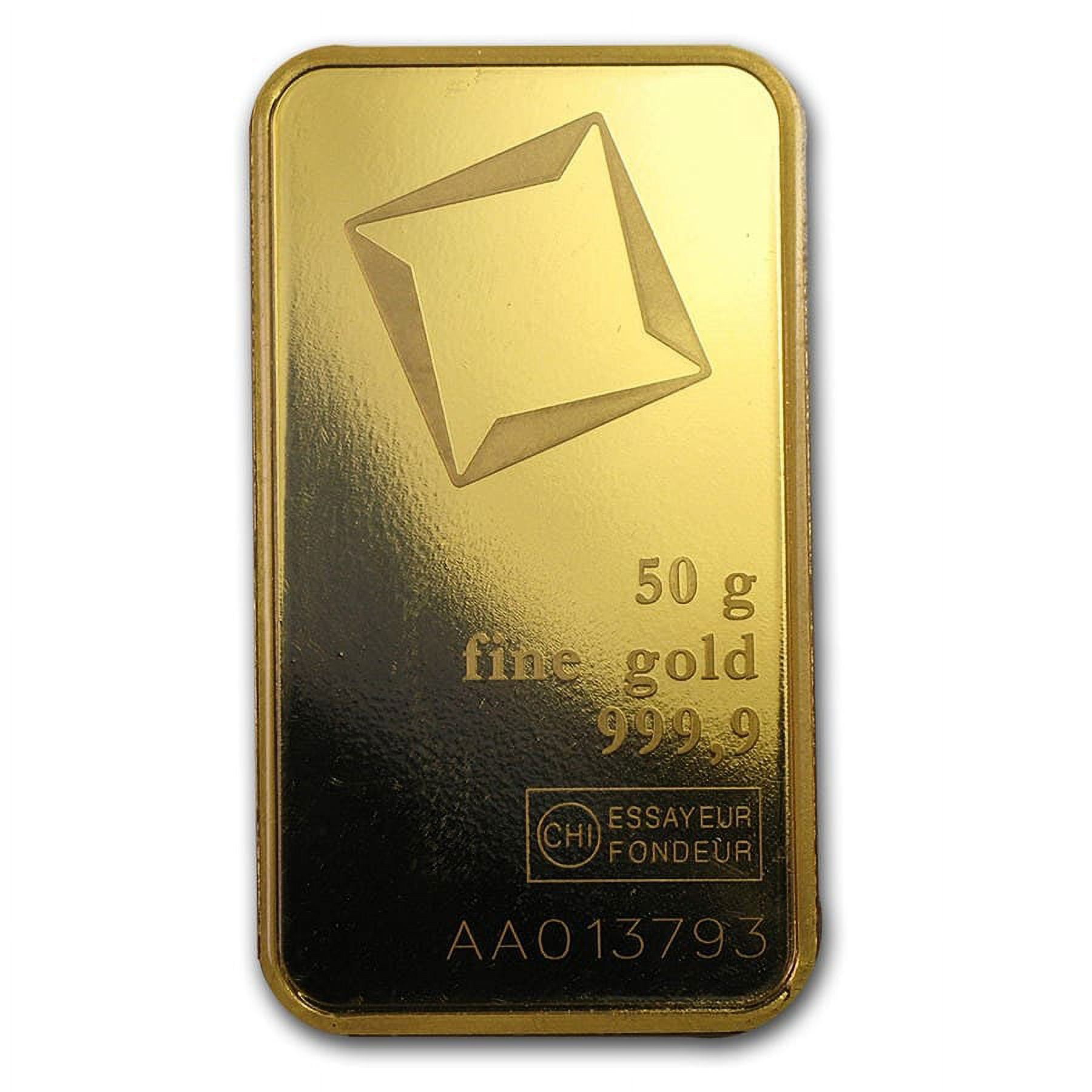 50 gram Gold Bar - Valcambi (In Assay)