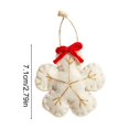 thumbnail image 3 of Qjidjing Christmas Tree Ornaments, Handmade Small Decorative Props, Xmas Hanging Pendants for Christmas Tree, Table, Indoor Holiday Party, 3 of 6