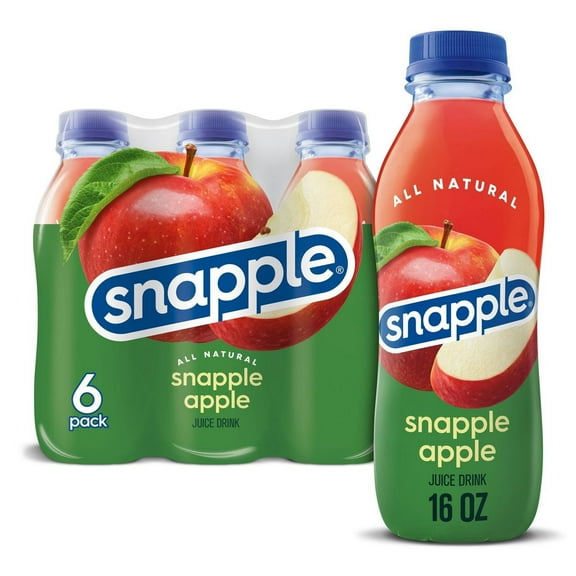 Snapple Apple Juice Drink - 6pk/16 fl oz Bottles