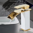 thumbnail image 4 of Robinet d'Évier Simple Froid Cuivre Or pour Salle de Bain, 4 of 10