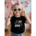 thumbnail image 2 of Six Seven Gesture Graphic Iron-On Print Tees, Suitable For Boy, Children's Halloween Vibes, 2 of 6