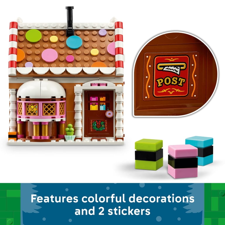 LEGO, Iconic Festive Gingerbread House, 40809, Multicolor