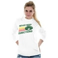 thumbnail image 3 of Funny Cool UFOs Space Alien Believers Long Sleeve TShirt Men Women Brisco Brands S, 3 of 6