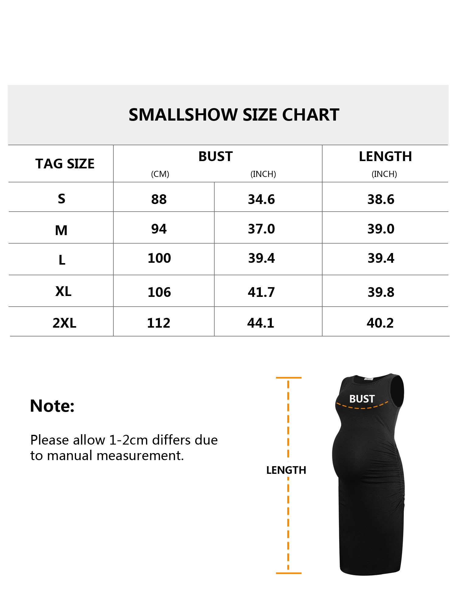 Smallshow Women's Ruched Maternity Dress Clothes Sleeveless Bodycon ...