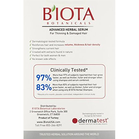 Biota Botanicals Advanced Herbal Care Leave In Serum 12 Count