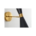 thumbnail image 2 of Bethel International Wall Sconce in Black And Gold Color, 2 of 7