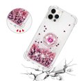 thumbnail image 5 of Funda para iPhone 12 PRO MAX con Brillo Líquido Flotante, Purpurina, Parachoques y Anillo Giratorio Soporte, 5 of 5