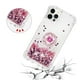 thumbnail image 5 of Funda para iPhone 12 PRO MAX con Brillo Líquido Flotante, Purpurina, Parachoques y Anillo Giratorio Soporte, 5 of 5