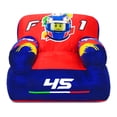 thumbnail image 2 of Puff Sillón Infantil Niños Niñas Cuarto Juegos Relleno Azul-carros, 2 of 5