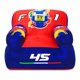 thumbnail image 2 of Puff Coprire Silón Infantil 3 a 10 años para Niños Cuarto Juegos Relleno Azul-carros, 2 of 5