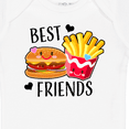 thumbnail image 4 of Inktastic Best Friends Burger and Fries Boys or Girls Baby Bodysuit, 4 of 5