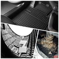 thumbnail image 3 of Floor Mats Cargo Liner Set for Nissan Rogue 2014-2020 3D Rubber Black 5 Pcs, 3 of 12