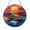 Acrylic 3.5 Inch, variant on Beach Sunset Glass Suncatcher – Ocean View Window Hanging Decor