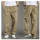 thumbnail image 5 of Pantalones largos, pantalones cargo para hombre, pantalones rectos ajustados de color liso, pantalones deportivos casuales para exteriores, pantalones de algodón para hombre, 5 of 5