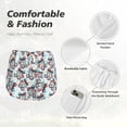 thumbnail image 6 of Lsque Disco Ball Cherry With Bow Printed Women's Running Shorts with Liner Pockets,Elastic Quick Dry Workout Athletic Gym Yoga Shorts,Womens High Waist Shorts-Small, 6 of 9