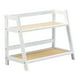 thumbnail image 2 of Estante de mesa de bambú de doble capa, estante de encimera, estante de almacenamiento, organizador Blanco L, 2 of 9