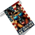 thumbnail image 5 of American Flag-Funny German Shepherd Dog American Flag , Garden Flag USA Flags Premium Polyester-Decorative Indoor Outdoor Flag, 5 of 9