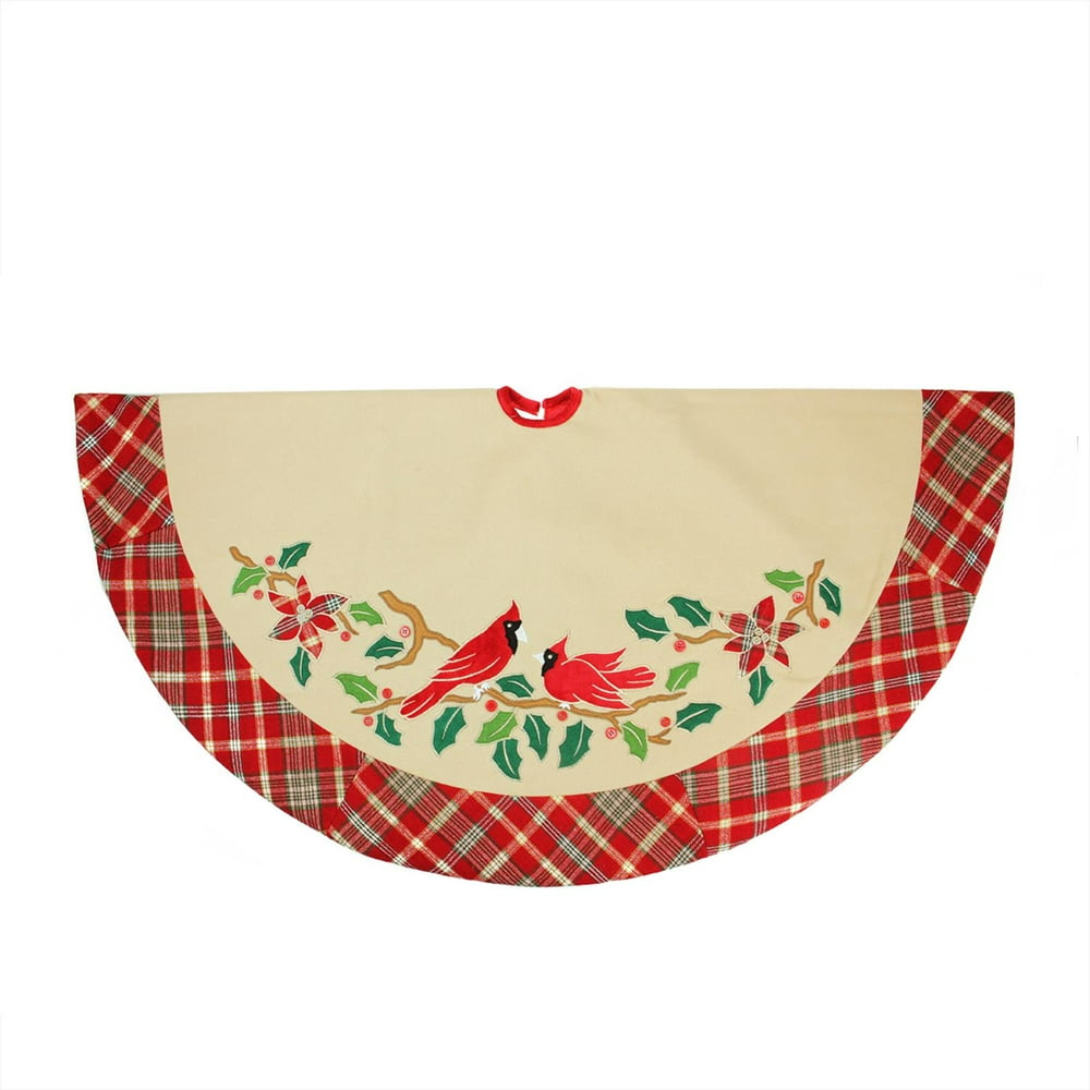Bird Christmas Tree Skirt 
