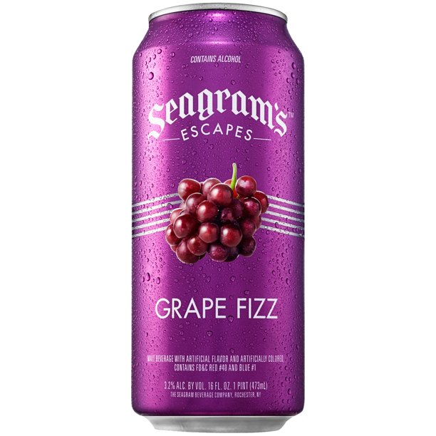Seagram's Escapes Grape Fizz Cocktail, 16 fl oz