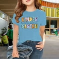 thumbnail image 2 of KAUOD Kindergarten Shirts for Kids, Girls Boys First Day of School T Shirt, Preschool Student Back to School Clothes, 2 of 7