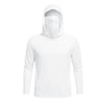 thumbnail image 6 of Fishing Shirts for Men Sun Protection Long Sleeve Hoodie Lightweight Rash Guard Quick Dry Hiking Running Pullover Shirts Sizes M-3XL, 6 of 7