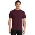 thumbnail image 2 of Port & Co 50/50 Cotton/Poly Tee Shirt, Color: Ath Maroon, Size: Medium, 2 of 2