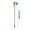 Green #3, variant on Fiberglass Plant Support Stakes with Support Ring | 1-Pack Garden Stakes for Indoor & Outdoor Flowers | Prevents Bending & Enhances Plant Growth
