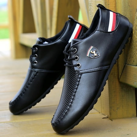 

Spring and Autumn men‘s casual shoes small shoes trendy men‘s shoes social guy peas shoes Korean style shoes men‘s white shoes