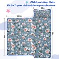 thumbnail image 5 of Pioneer Flower Floral Print Pattern Toddler Nap Mats for Kids Preschool,Sleeping Mat Bag or Kids,Toddler Sleeping Bag,Toddler Nap Mat or Daycare, 5 of 6