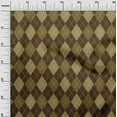thumbnail image 3 of oneOone Polyester Spandex Dark Olive Green Fabric Check Sewing Craft Projects Fabric Prints By Yard 56 Inch Wide, 3 of 4