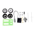 thumbnail image 2 of Milaget 2X DIY Assembled RC Car Model Solar Energy Car Toy Science Intelligence Puzzle 2 Pcs, 2 of 9