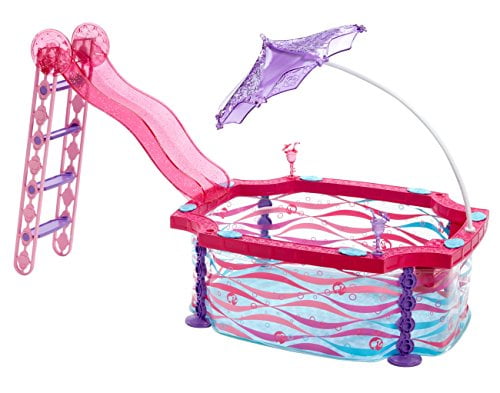 barbie glam pool walmart