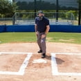 thumbnail image 3 of Champion Sports Umpire Leg Guards: Single Knee Umpire’s Shin Guard for Baseball & Softball - Pair of 16.5" Umpiring Shin Pads for Adults - Black, 3 of 7