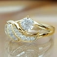 thumbnail image 5 of 1pc Unisex Angel Wings Zircon Ring - Fashionable and Durable Ring for Men and Women, 5 of 5