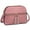 A-Pink, variant on Dasein Women Tassel Zipper Pocket Crossbody Bag Shoulder Purse Fashion Travel Bag with Multi Pockets
