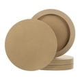 thumbnail image 1 of Uxcell 4Pcs Tableros de Lienzo de Madera, Lienzos de Arte de Madera de 8 Pulgadas, Panel Redondo de Madera sin Terminar para Pintura, Manualidades, Proyectos de DIY, Arte de Vertido, 1 of 6