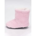 thumbnail image 6 of Gomelly Kids Slippers Memory Foam Warm Shoes Fluffy Boot Slipper Lightweight Socks Floor Indoor House Shoe Pink 9 Kids, 6 of 9