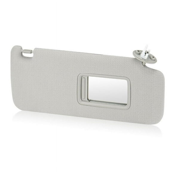 Right Passenger Side Car Sun Visor With Makeup Mirror With Light For Toyota 4Runner 2010-2022, Replacement OEM 74310-35B01-light Grey