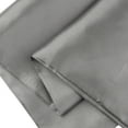 thumbnail image 5 of Unique Bargains Soft and Durable Envelope Closure Satin Pillowcase (2 Count) Dark Gray Standard, 5 of 6