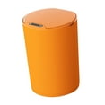 thumbnail image 4 of Automatic Trash Can Garbage Can Versatile Waste Can Space Saving Wastebasket Smart Trash Can for Bedroom Kitchen Orange 14L, 4 of 8