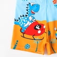 thumbnail image 4 of Pandaie Boys Swim Trunks Toddler Swim Shorts UPF 50+ Bathing Suit for Boy Quick Dry Mesh Beach Boardshorts Swimwear 2-3 T,Orange, 4 of 5