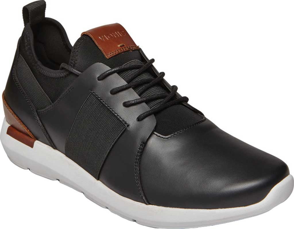 Vionic Men's Vionic Caleb Sneaker Black Leather/Neoprene 7 M