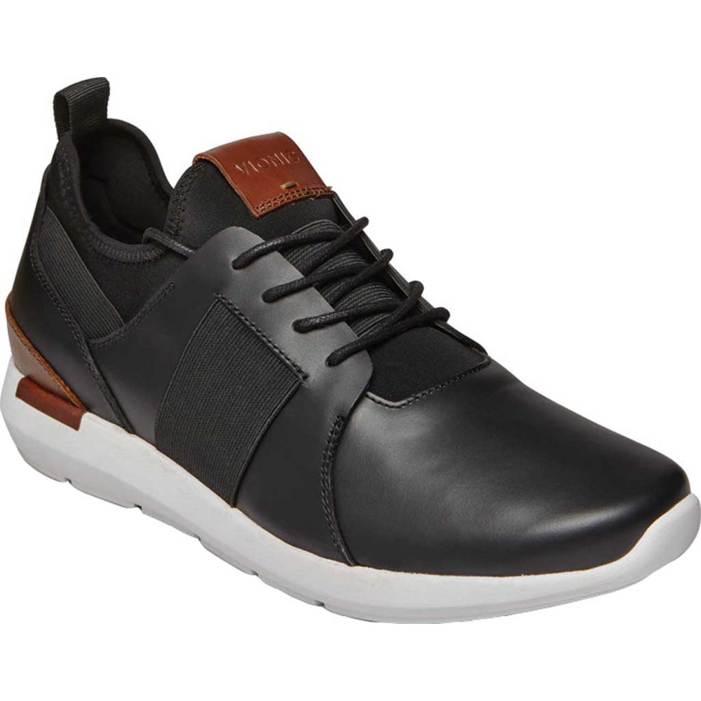 Vionic Men's Vionic Caleb Sneaker Black Leather/Neoprene 7 M